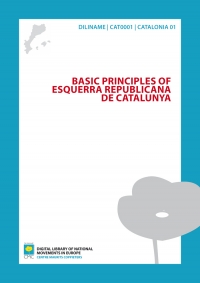 Basic Principles of Esquerra Republicana de Catalunya